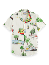 SCOTCH AND SODA Viscose All Over Printed Shirt at Gravity NYC